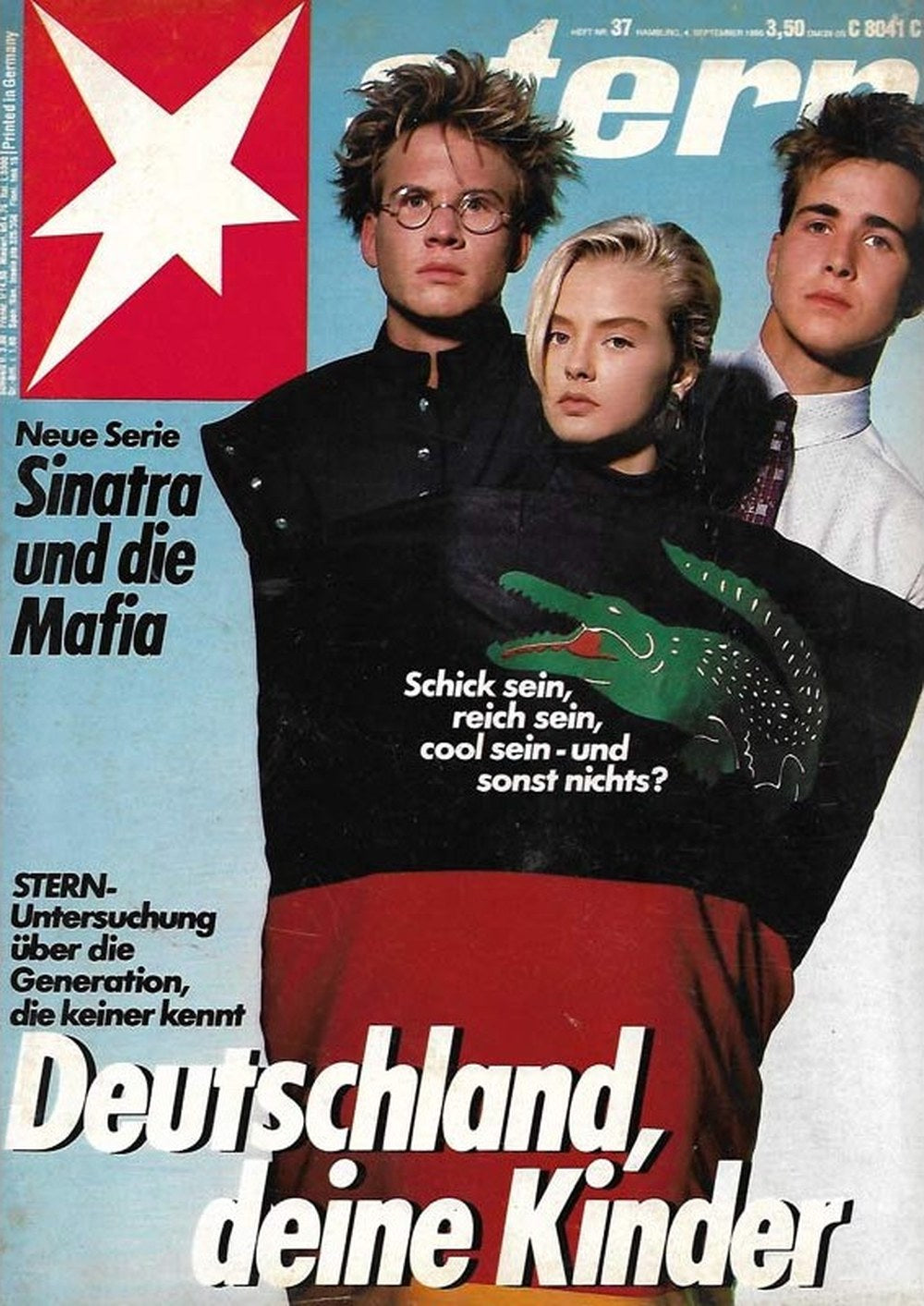 Stern Magazin Deutschland 1998-37 Frank Sinatra