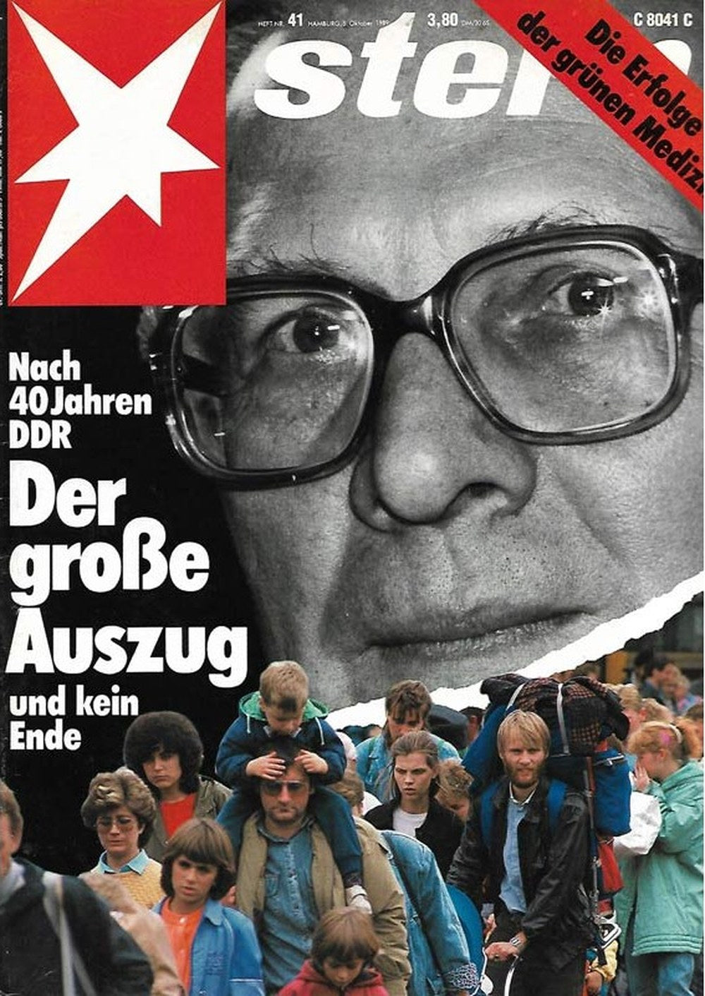 Stern Magazin Deutschland 1989-41 Erich Honecker