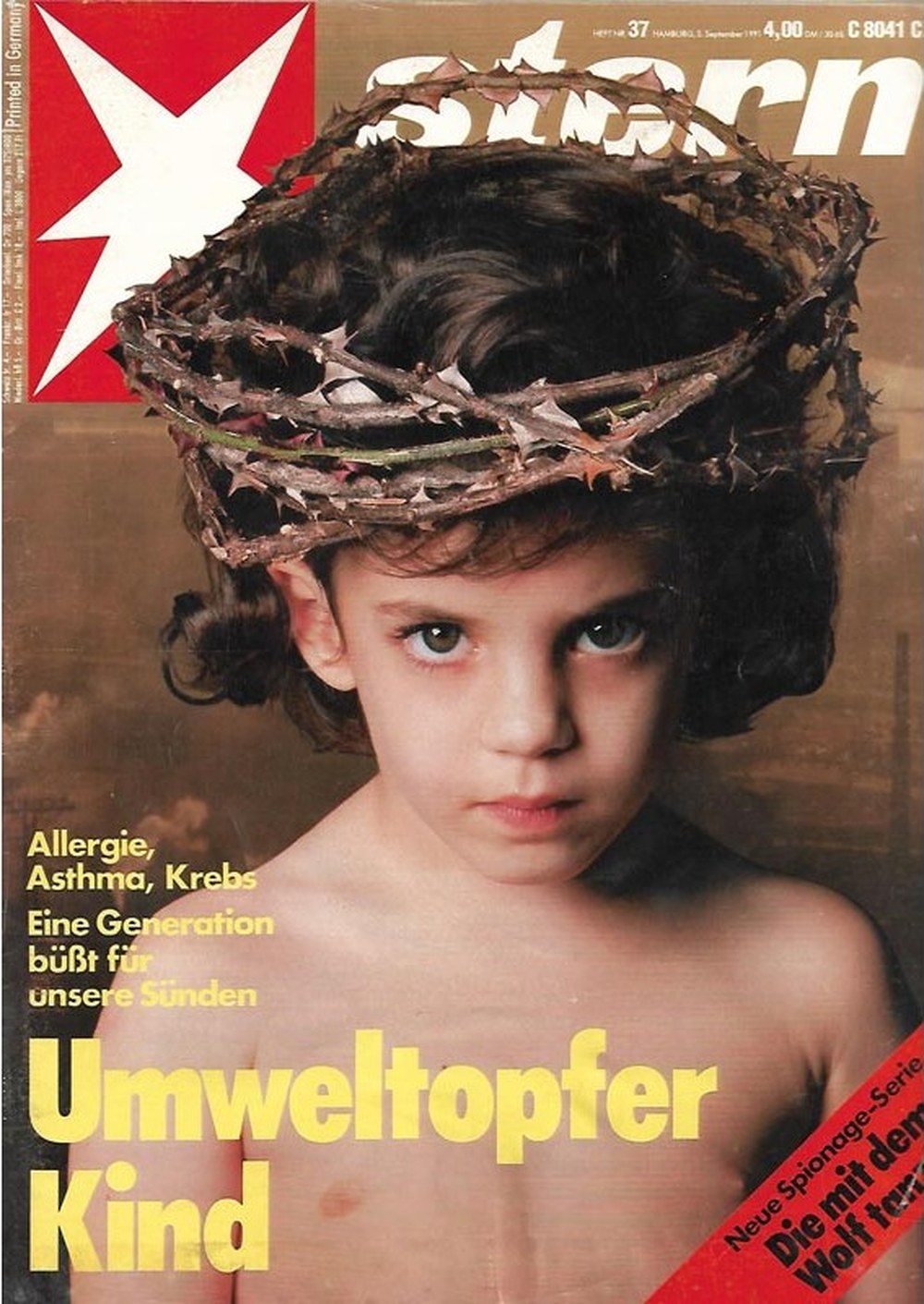 Stern Magazin Deutschland 1991-37 Umweltverschmutzung Kindergesundheit Allergien