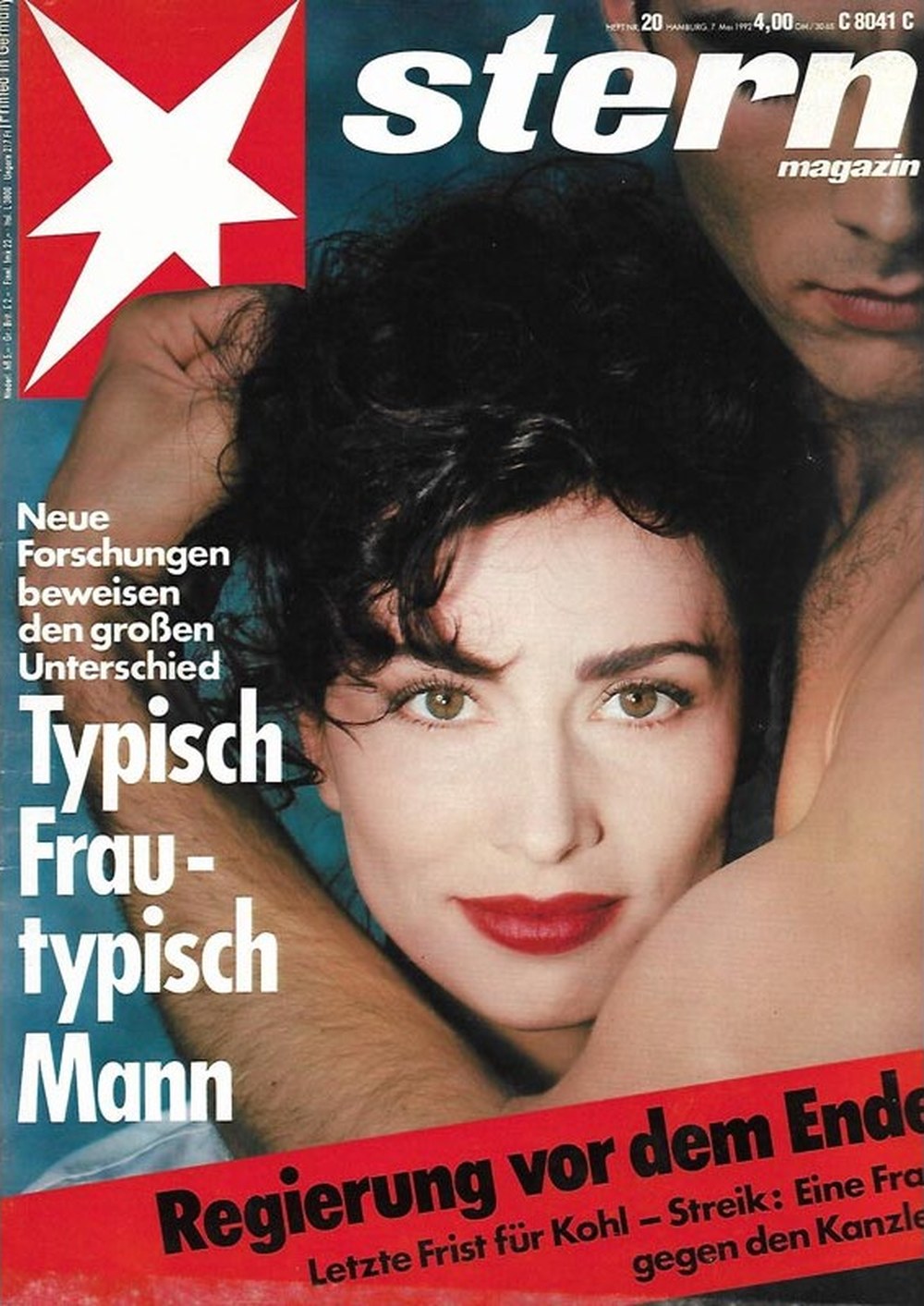 Stern Magazin Deutschland 1992-20 Helmut Kohl