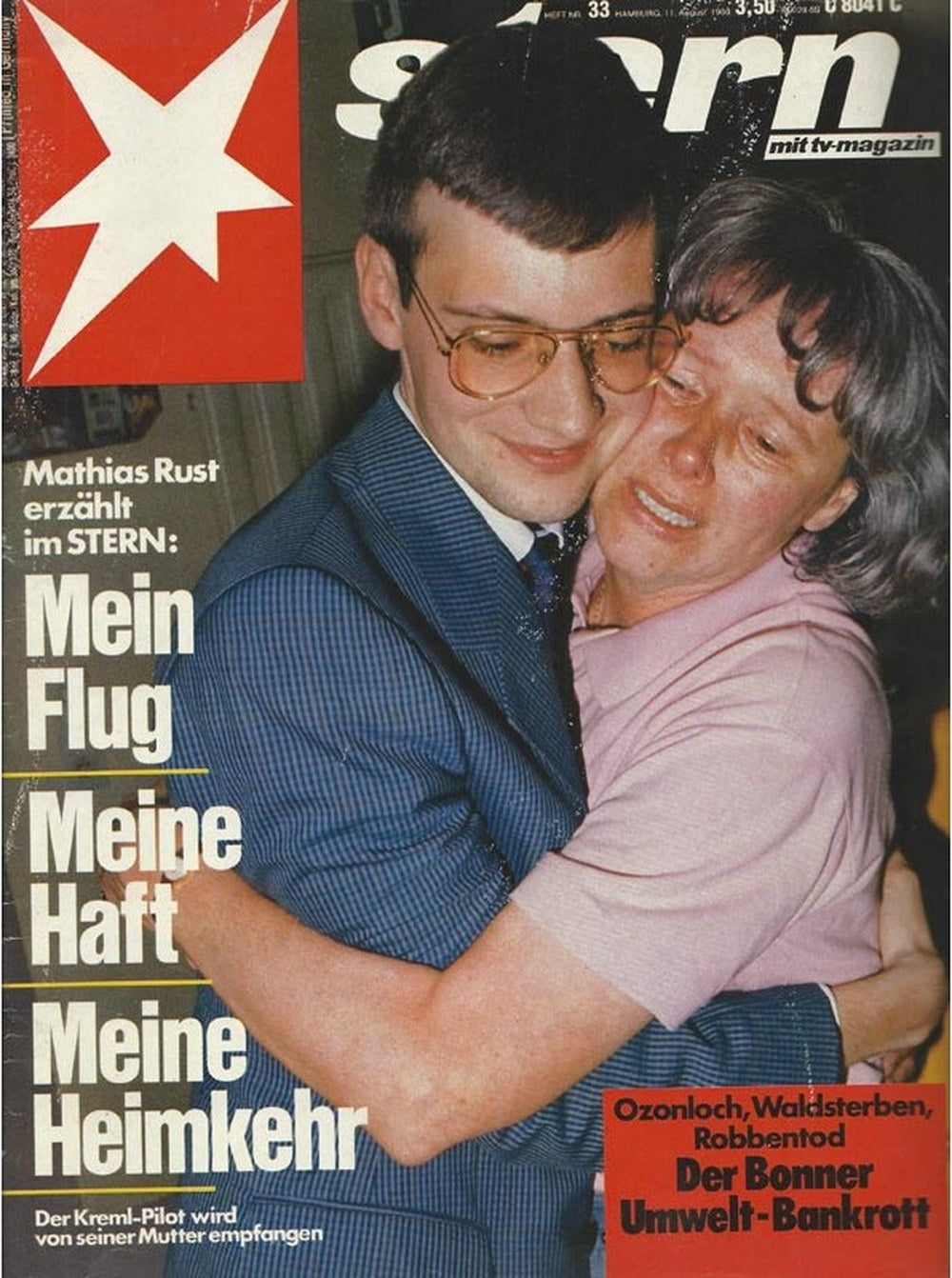 Stern Magazin Deutschland 1988-33 Mathias Rust