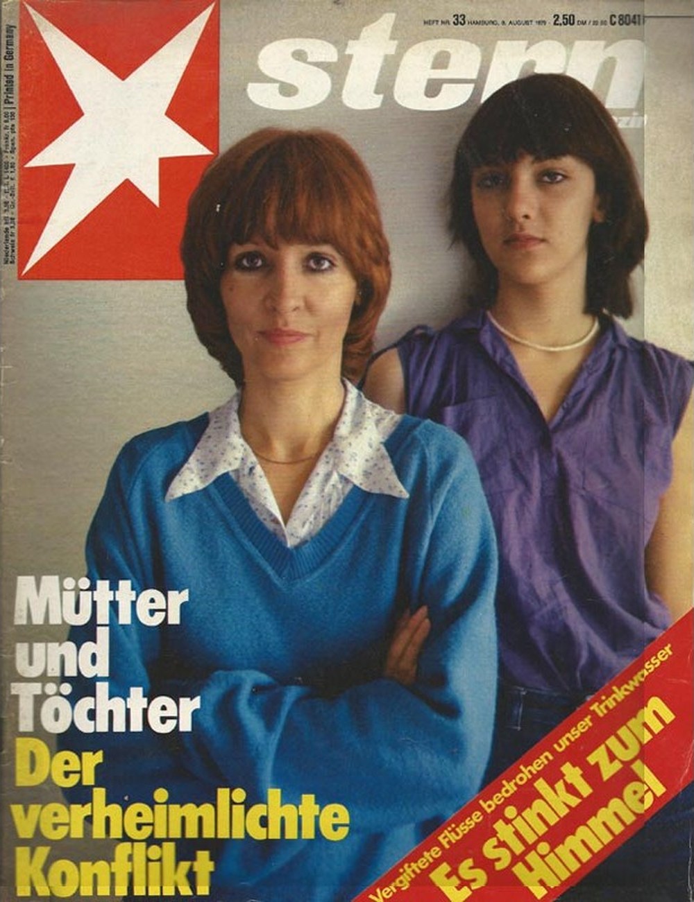 Stern Magazin Deutschland 1979-33 Mütter Und Töchter Familienkonflikt Generationenkonflikt