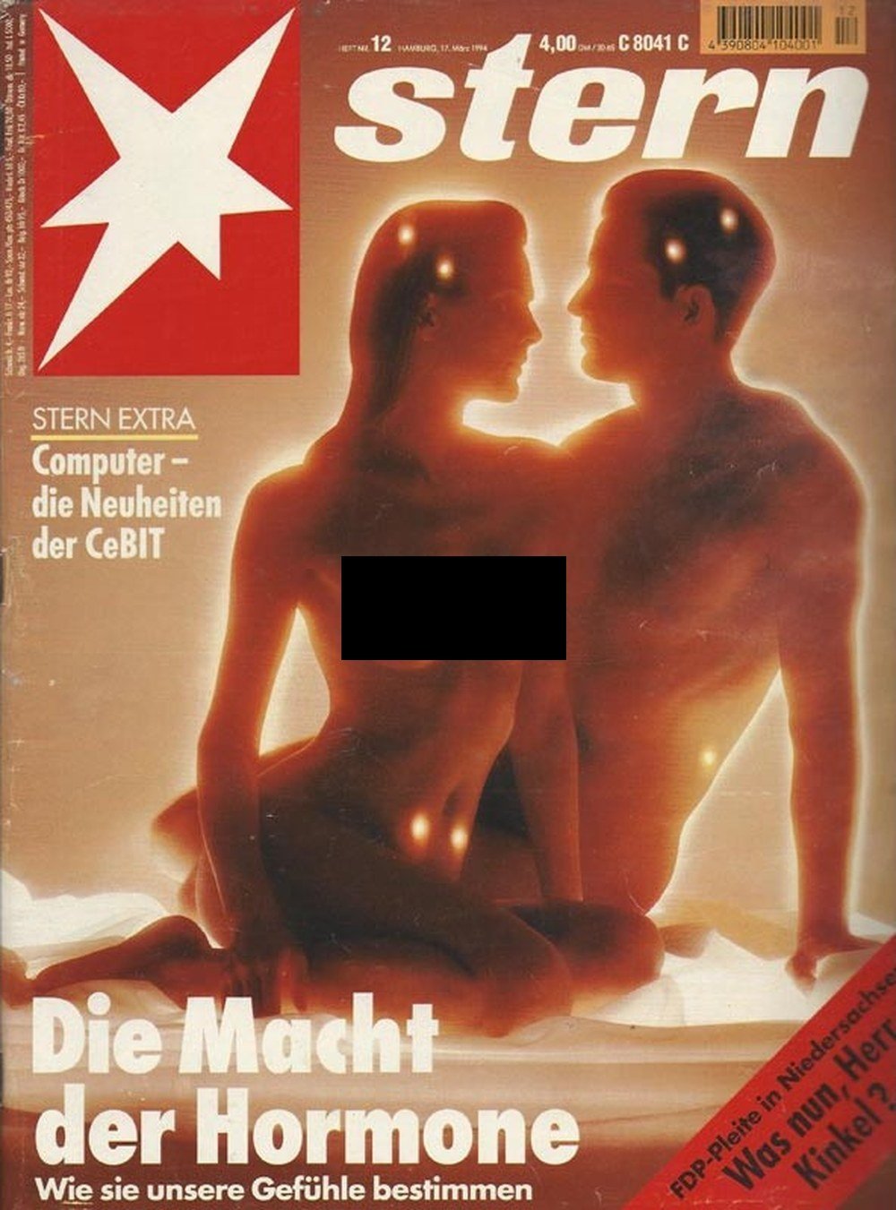 Stern Magazin Deutschland 1994-12 Hormone Emotionen CeBIT