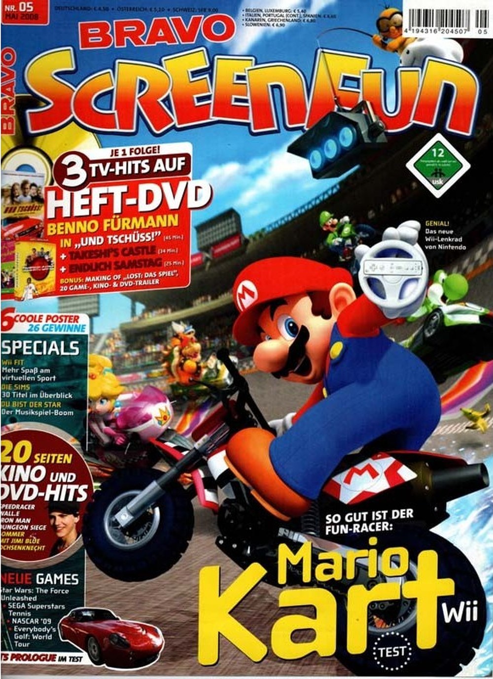 Bravo Screenfun Magazin Deutschland 2008-05 Mario Benno Fürmann