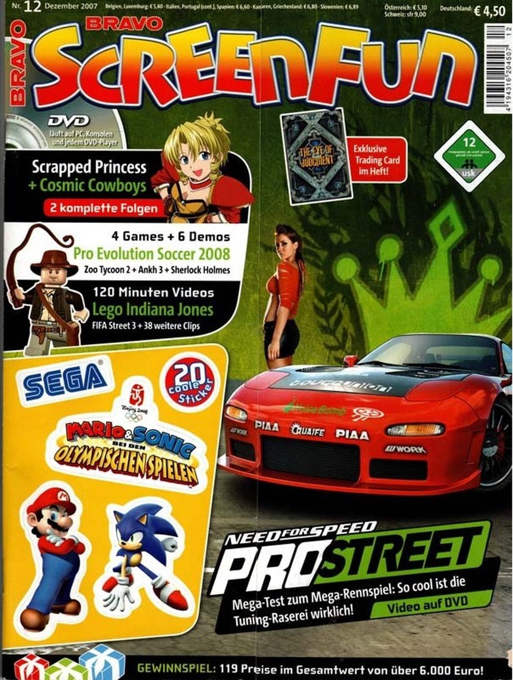 Bravo Screenfun Magasin Tyskland 2007-12