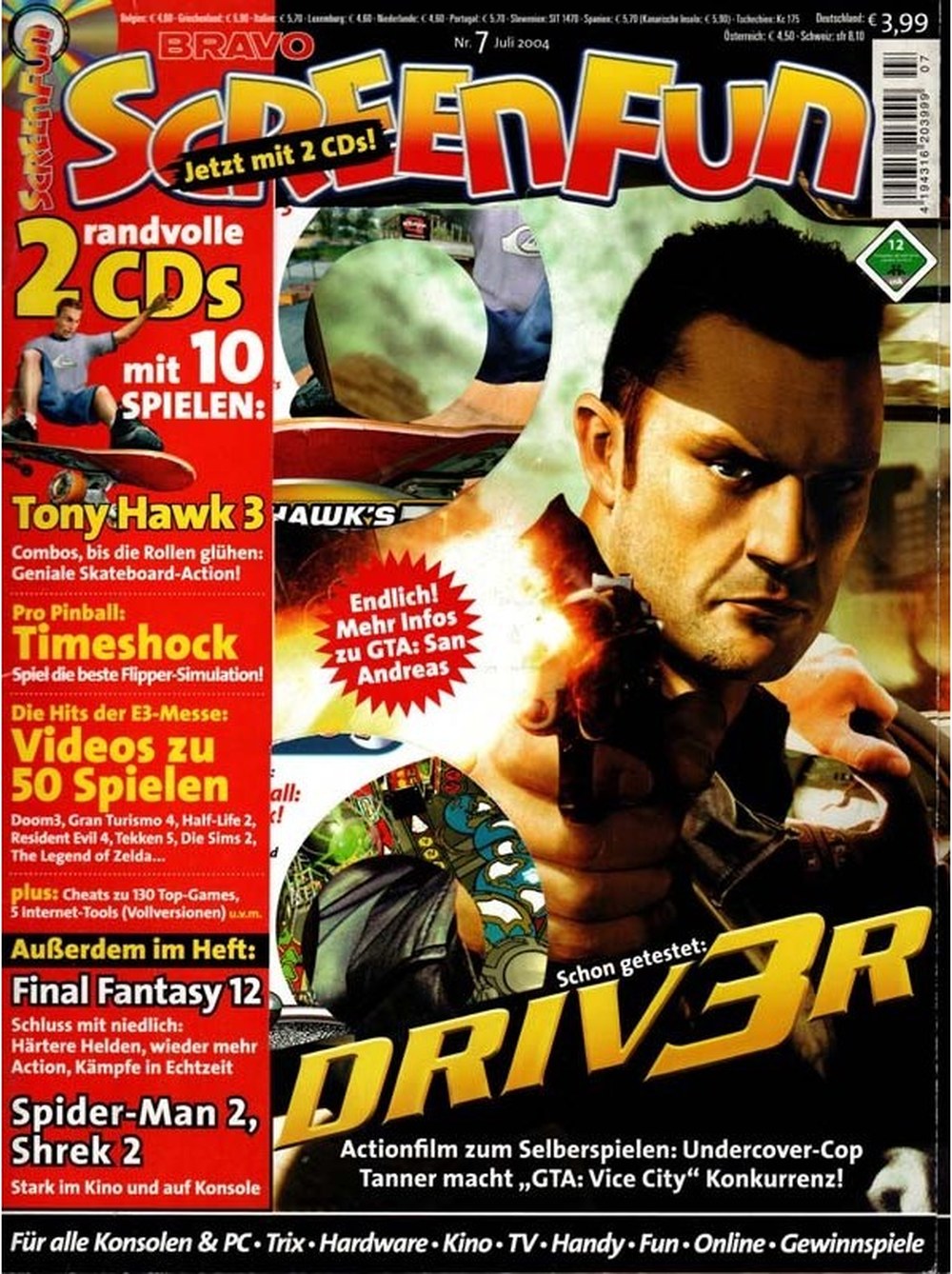 Bravo Screenfun Magazin Deutschland 2004-07 Tanner