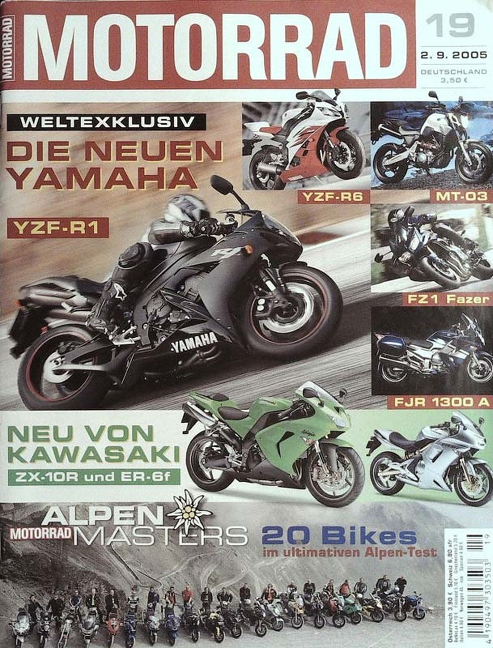 Motorrad Magazin Deutschland 2005-19 Yamaha Kawasaki