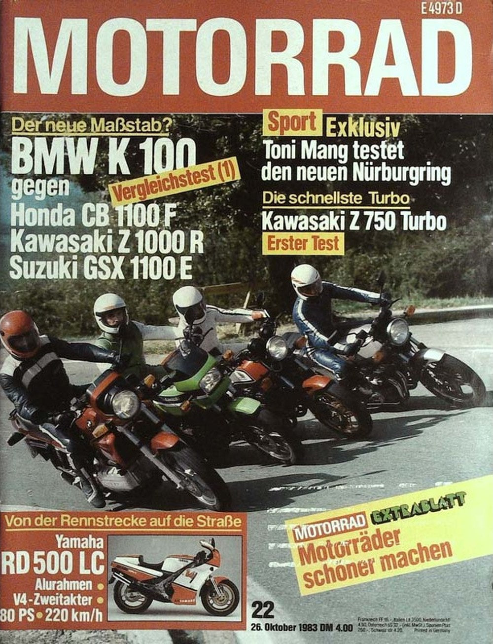 Motorrad Magazin Deutschland 1983-22 Toni Mang