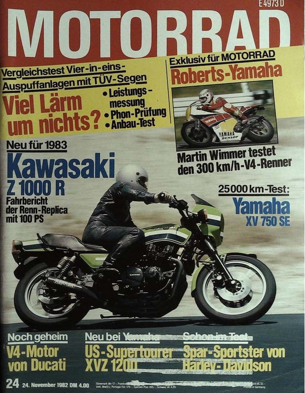 Motorrad Magazin Deutschland 1982-24 Martin Wimmer