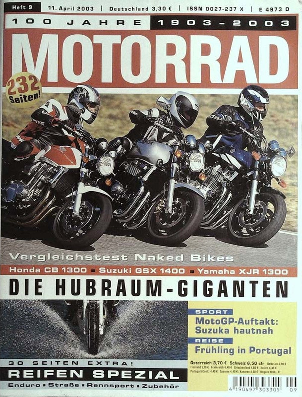 Motorrad Magazine Allemagne 2003-09 Édition originale