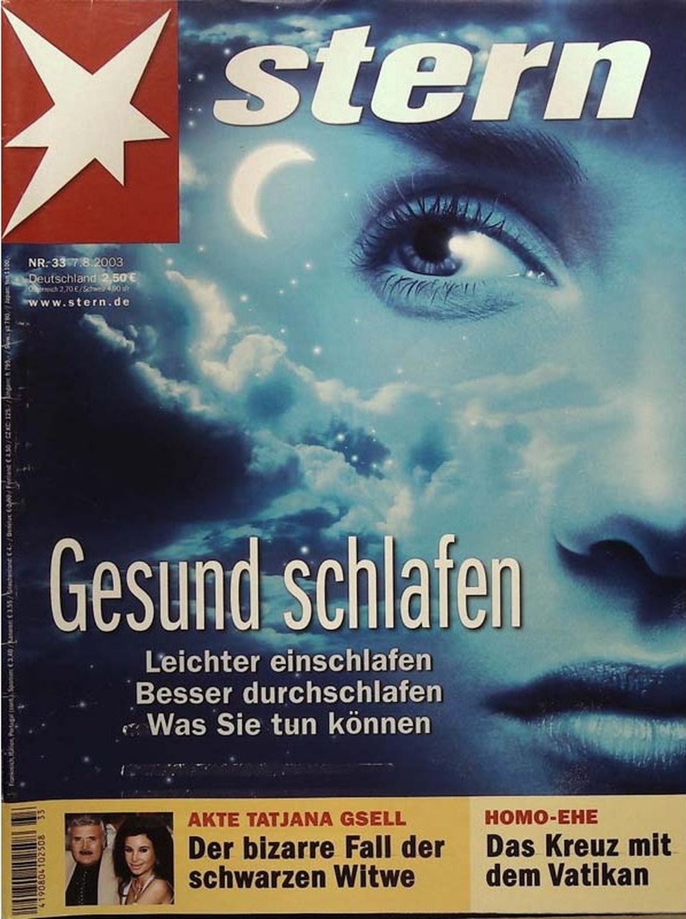 Stern Magazin Deutschland 2003-33 Tatjana Gsell