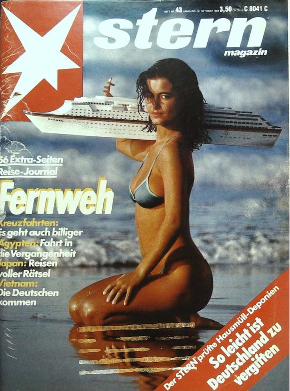 Stern Magazin Deutschland 1984-43 Fernweh Kreuzfahrten Reise