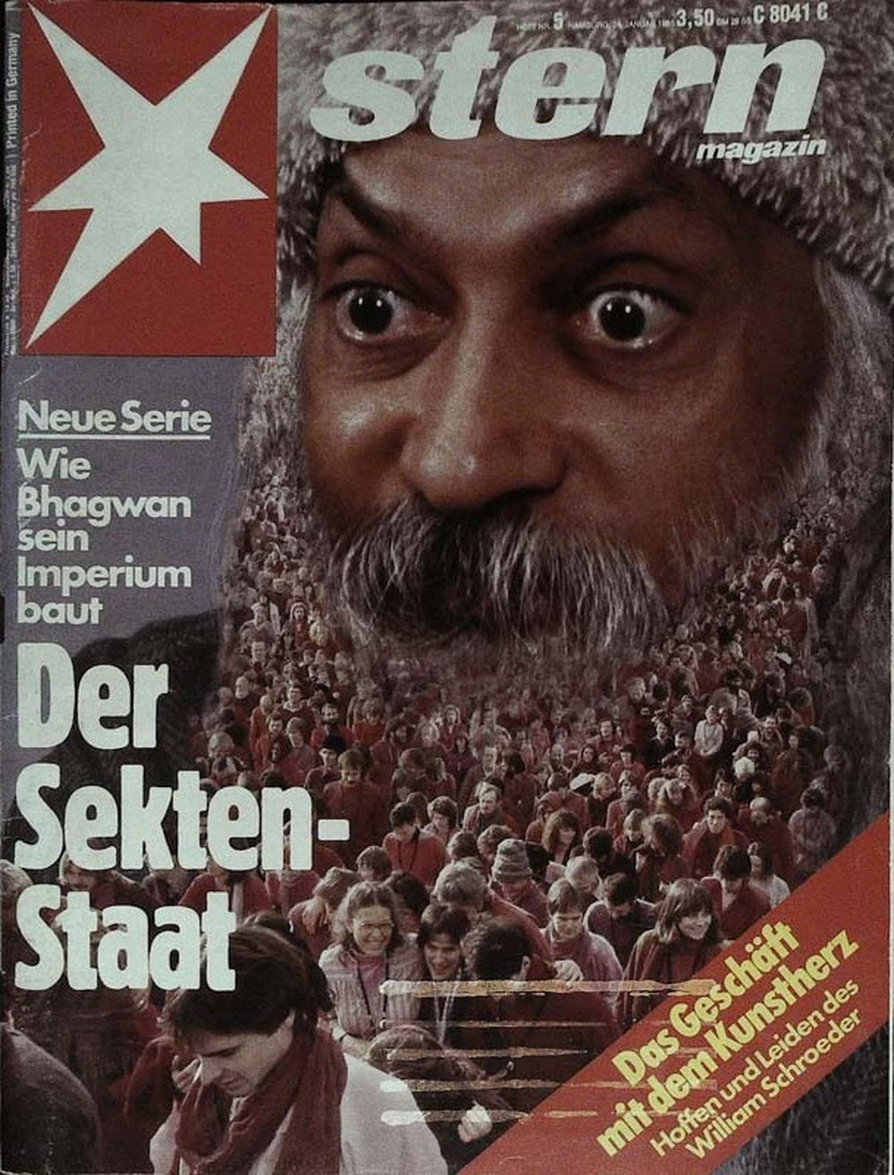 Stern Magazin Deutschland 1985-05 Bhagwan Shree Rajneesh William Schroeder