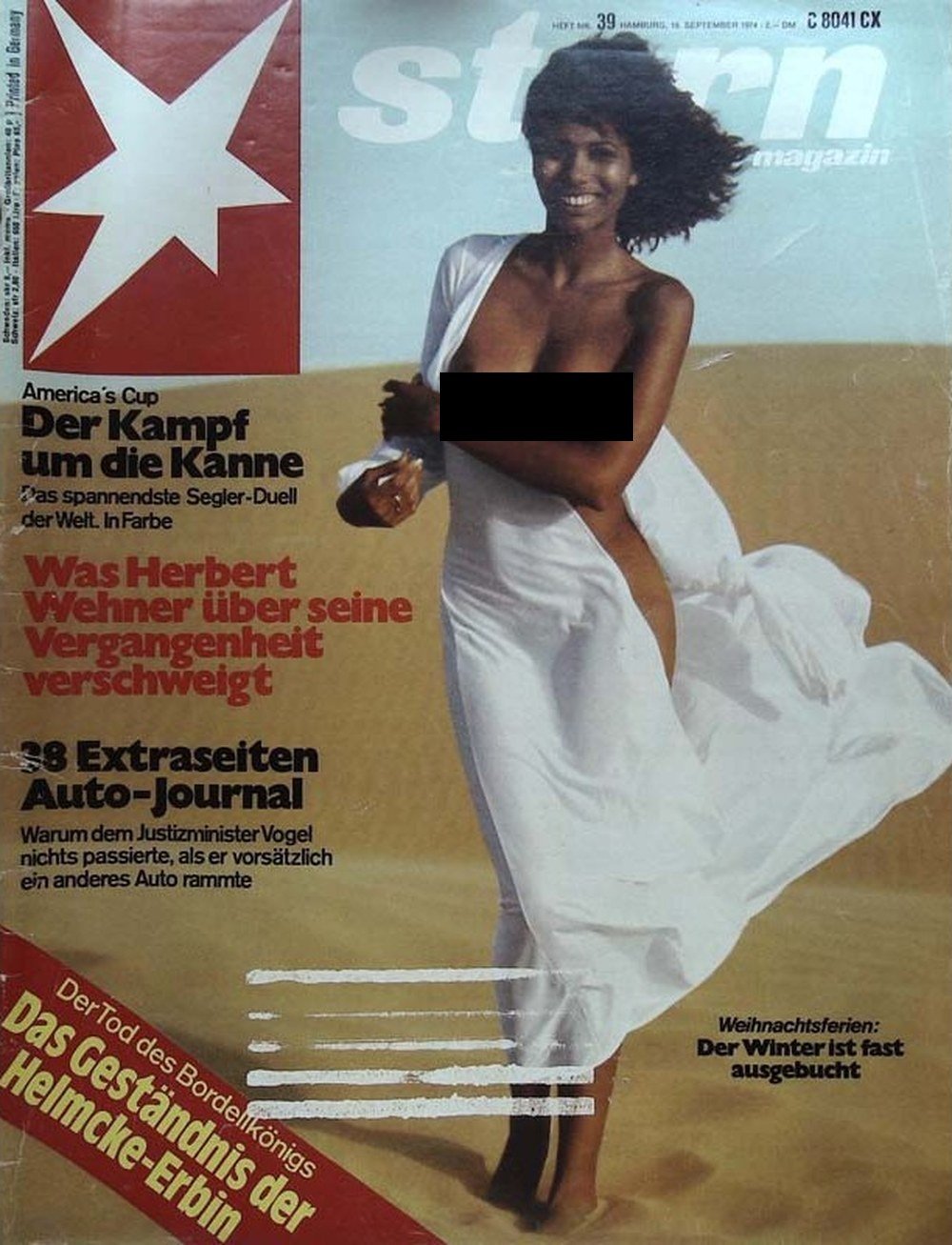 Stern Magazin Deutschland 1974-39 Herbert Wehner