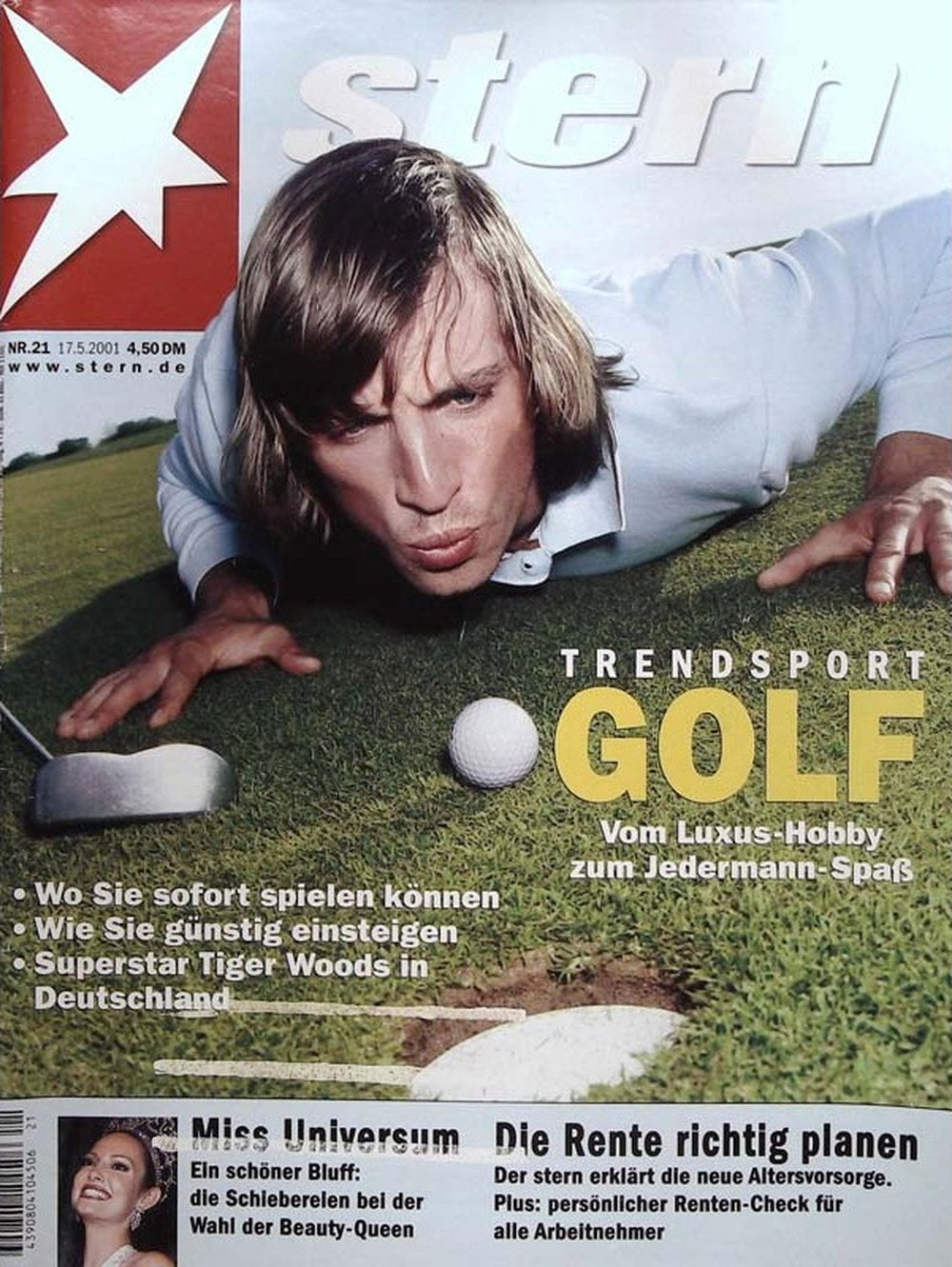 Stern Magazin Deutschland 2001-21 Tiger Woods