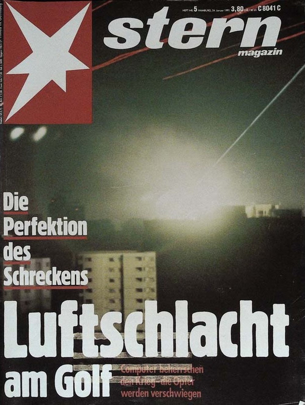 Stern Magazin Deutschland 1991-05 Luftschacht Golf Schreckens