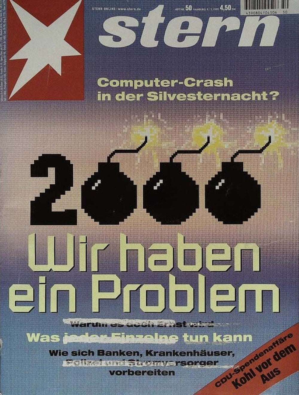 Stern Magazin Deutschland 1999-50 Helmut Kohl