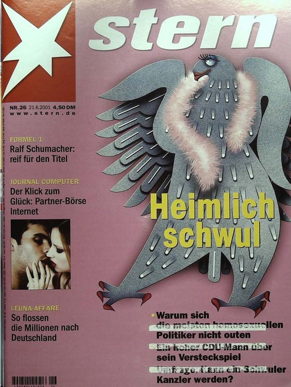 Stern Magazin Deutschland 2001-26 Ralf Schumacher