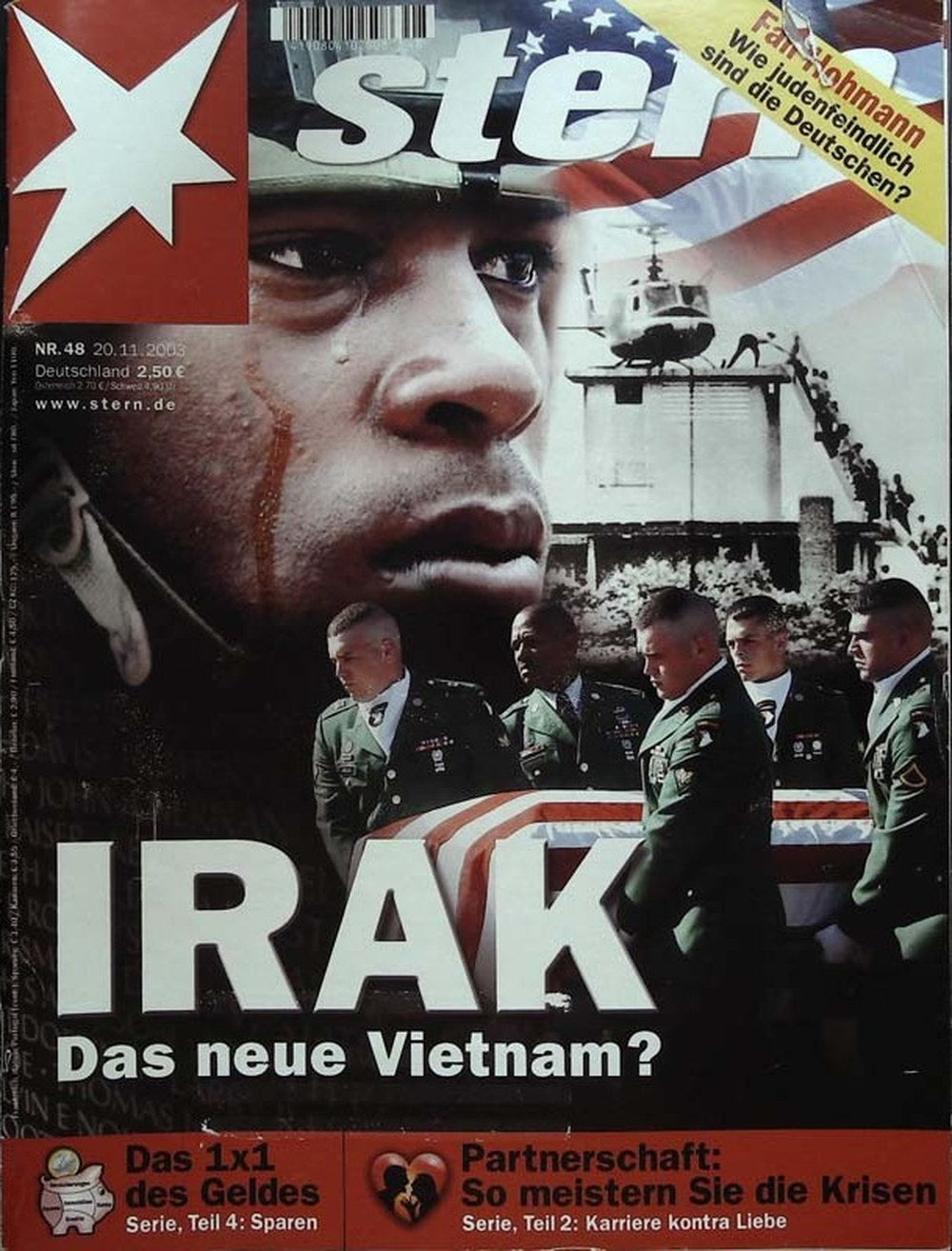 Stern Magazin Deutschland 2003-48 Irakkrieg Vietnamkrieg US-Soldaten