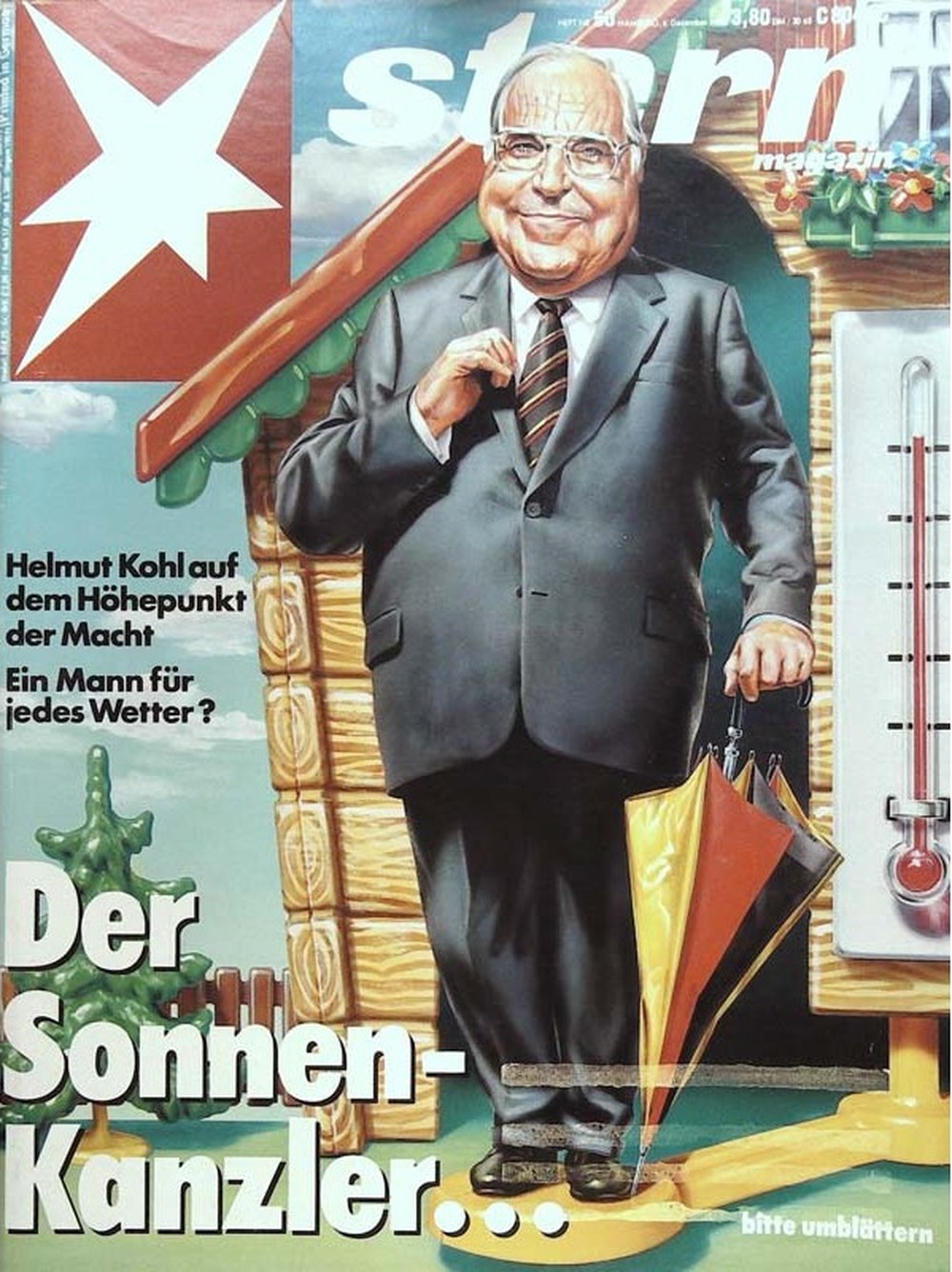 Stern Magazin Deutschland 1990-50 Helmut Kohl