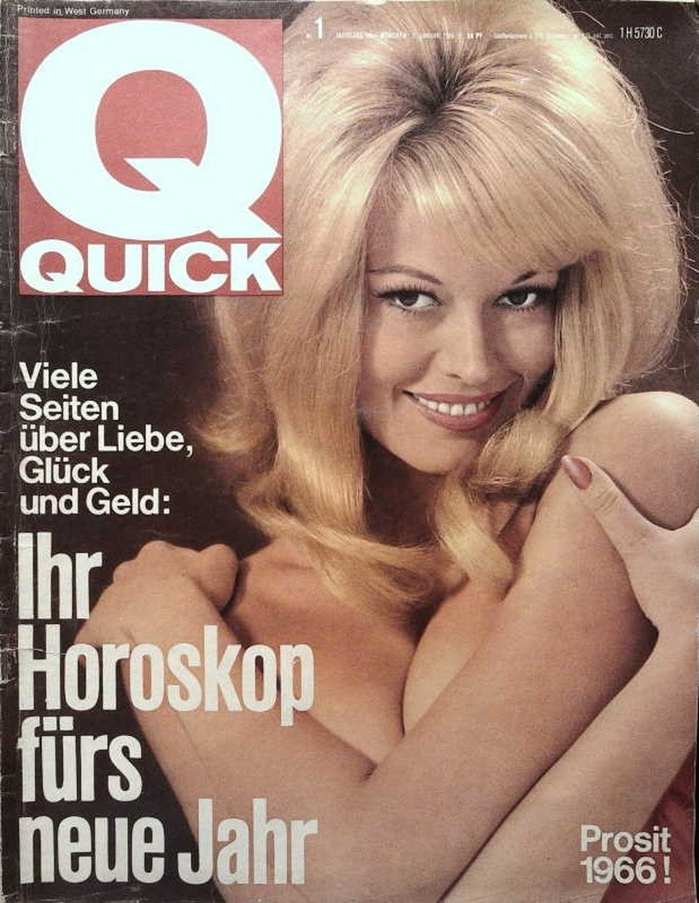 Quick Magazin Deutschland 1966-01 Neujahr Liebe Glück