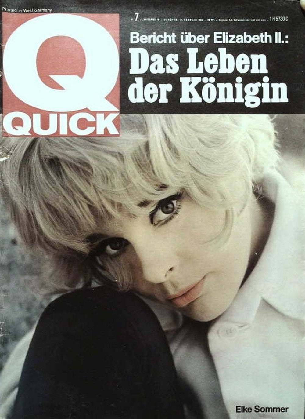 Quick Magazin Deutschland 1965-07 Elke Sommer Elizabeth II