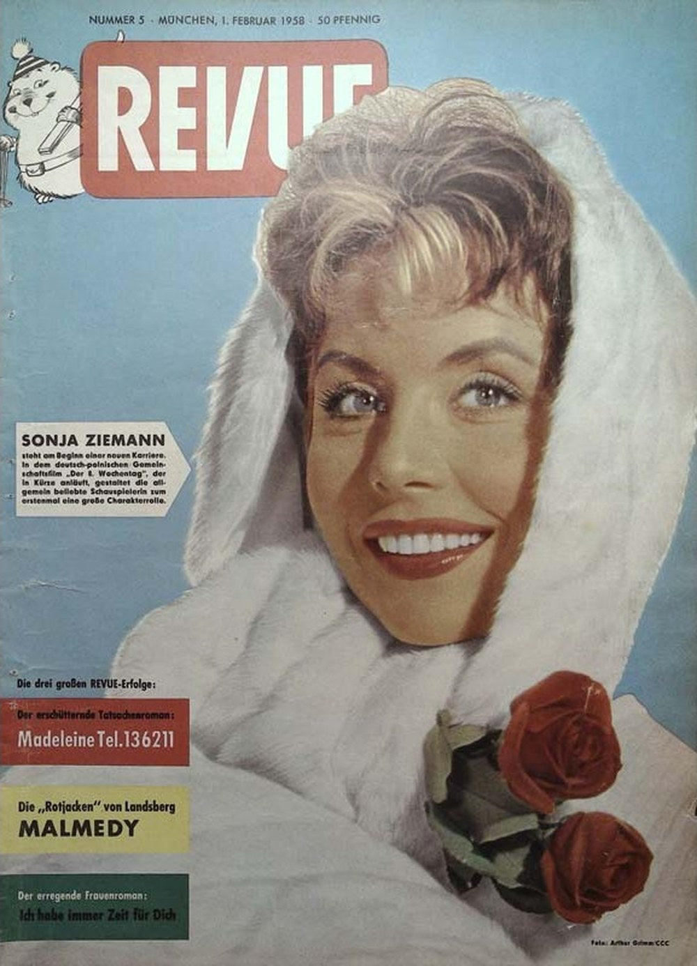 Revue Magazin Deutschland 1958-05 Sonja Ziemann