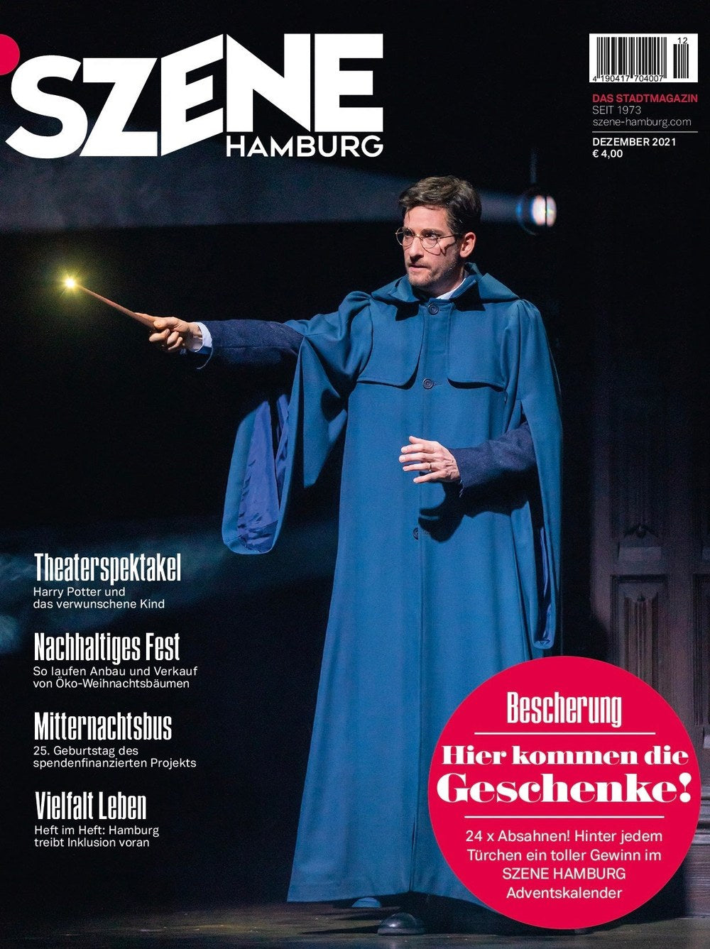 Szene Magazin Deutschland 2021-12 Harry Potter