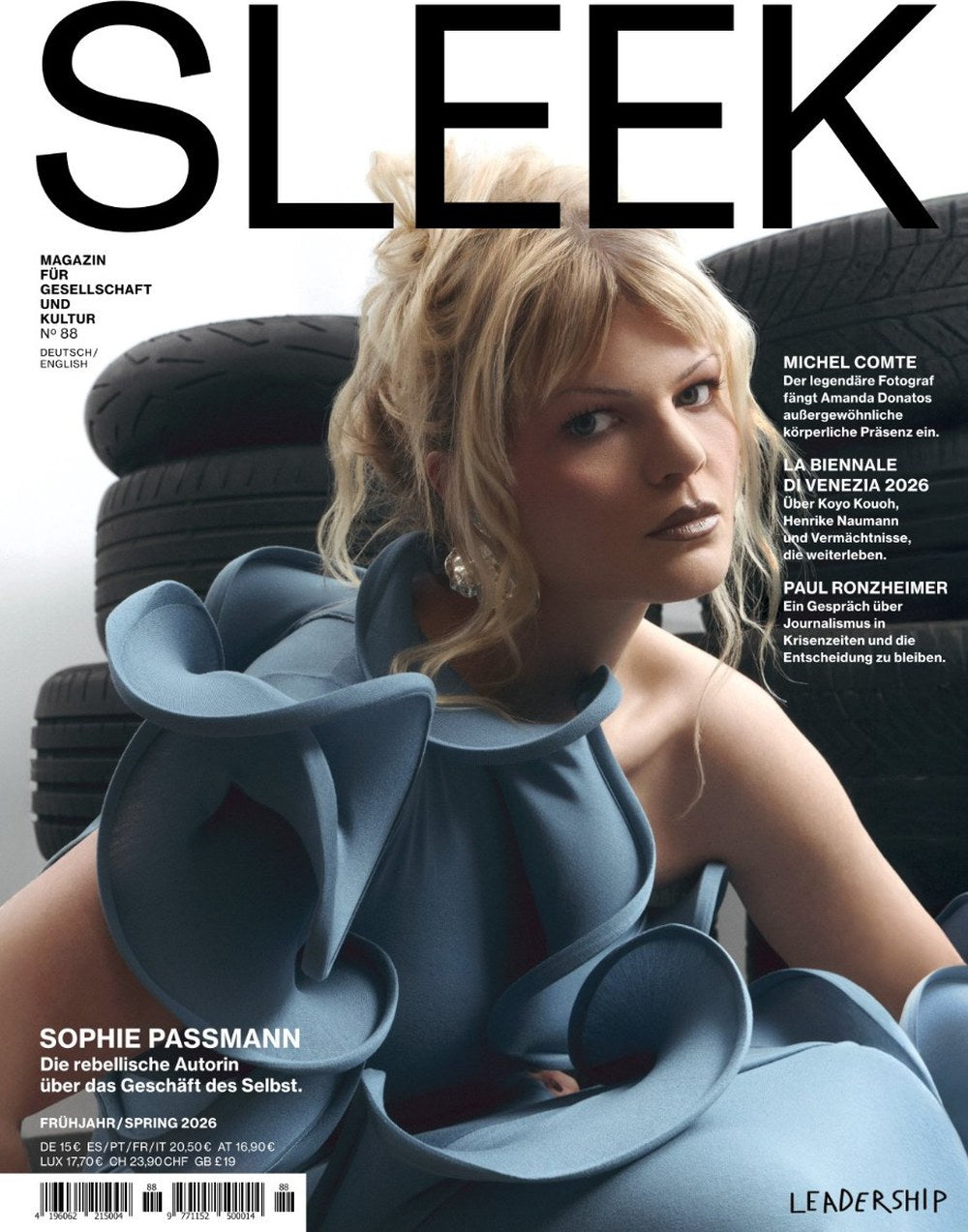 Sleek Magazin Deutschland 2026-88 Sophie Passmann Michel Comte Paul Ronzheimer Koyo Kouoh Henrike Naumann