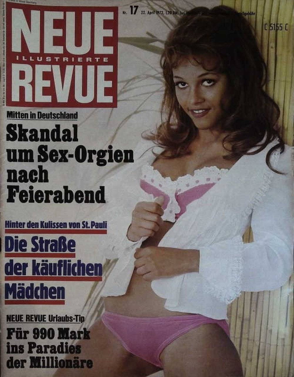 Neue Revue Magazin Deutschland 1972-17 St. Pauli Nachtleben Reiseangebote