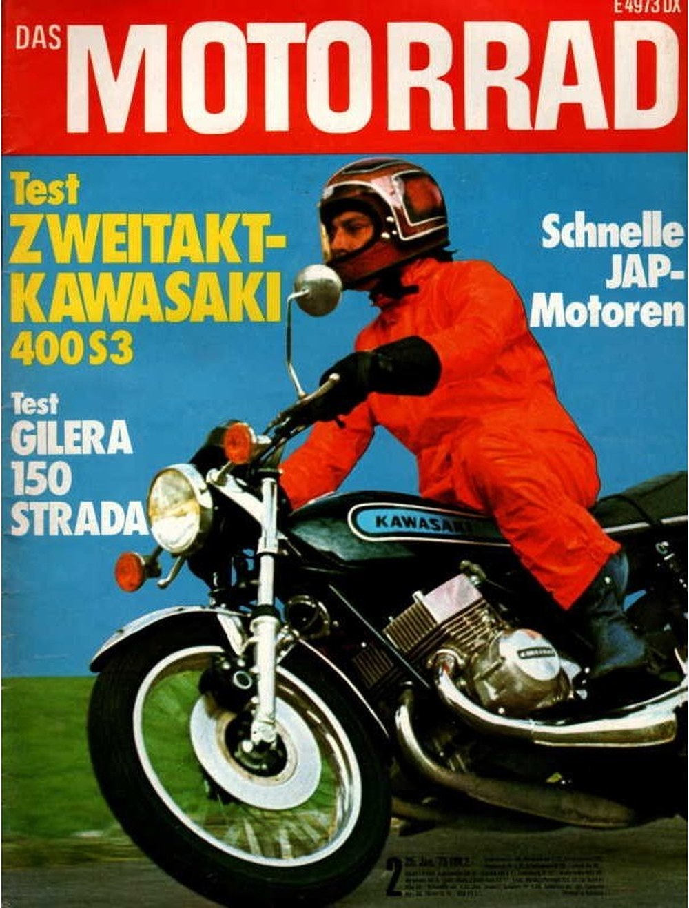 Motorrad Magasin Tyskland 1975-02 Originaludgave
