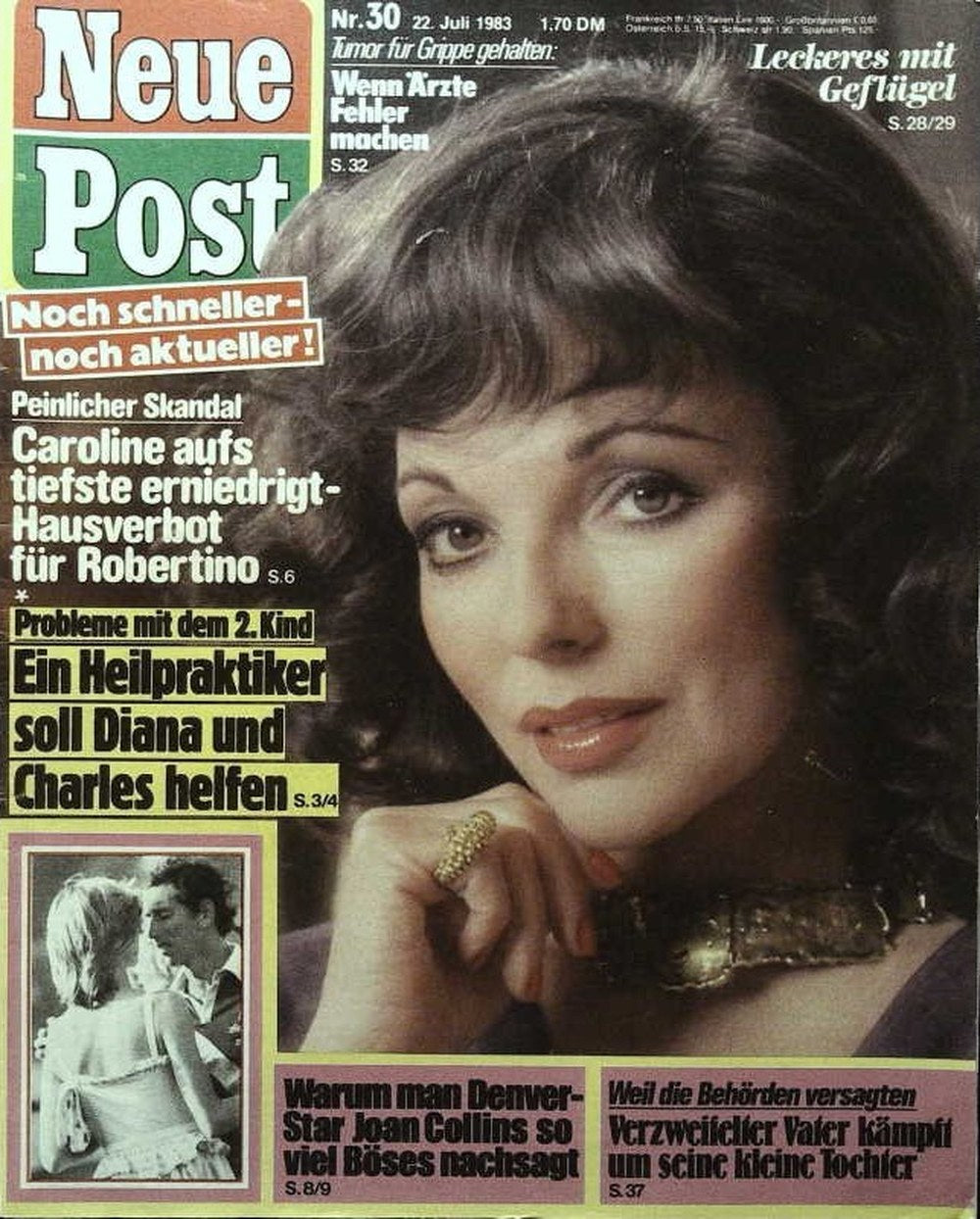 Neue Post Sonderheft Magazin Deutschland 1983-30 Joan Collins Princess Caroline Of Monaco Princess Diana Prince Charles