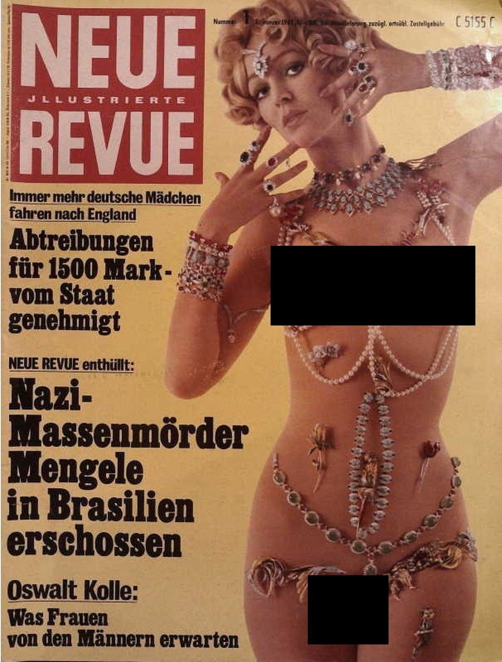 Neue Revue Magazin Deutschland 1969-01 Josef Mengele Oswalt Kolle