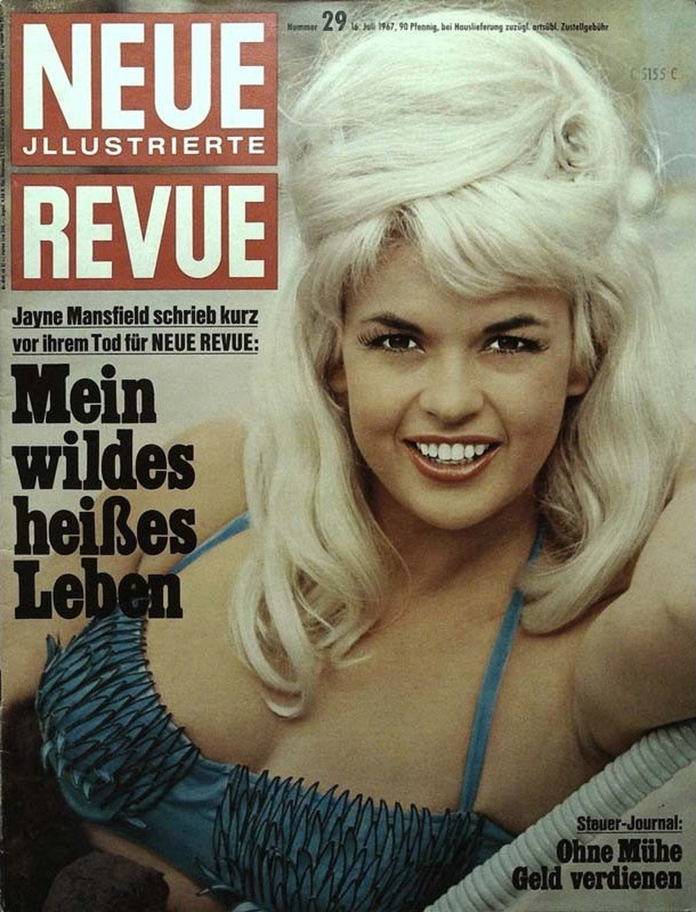 Neue Revue Magazin Deutschland 1967-29 Jayne Mansfield