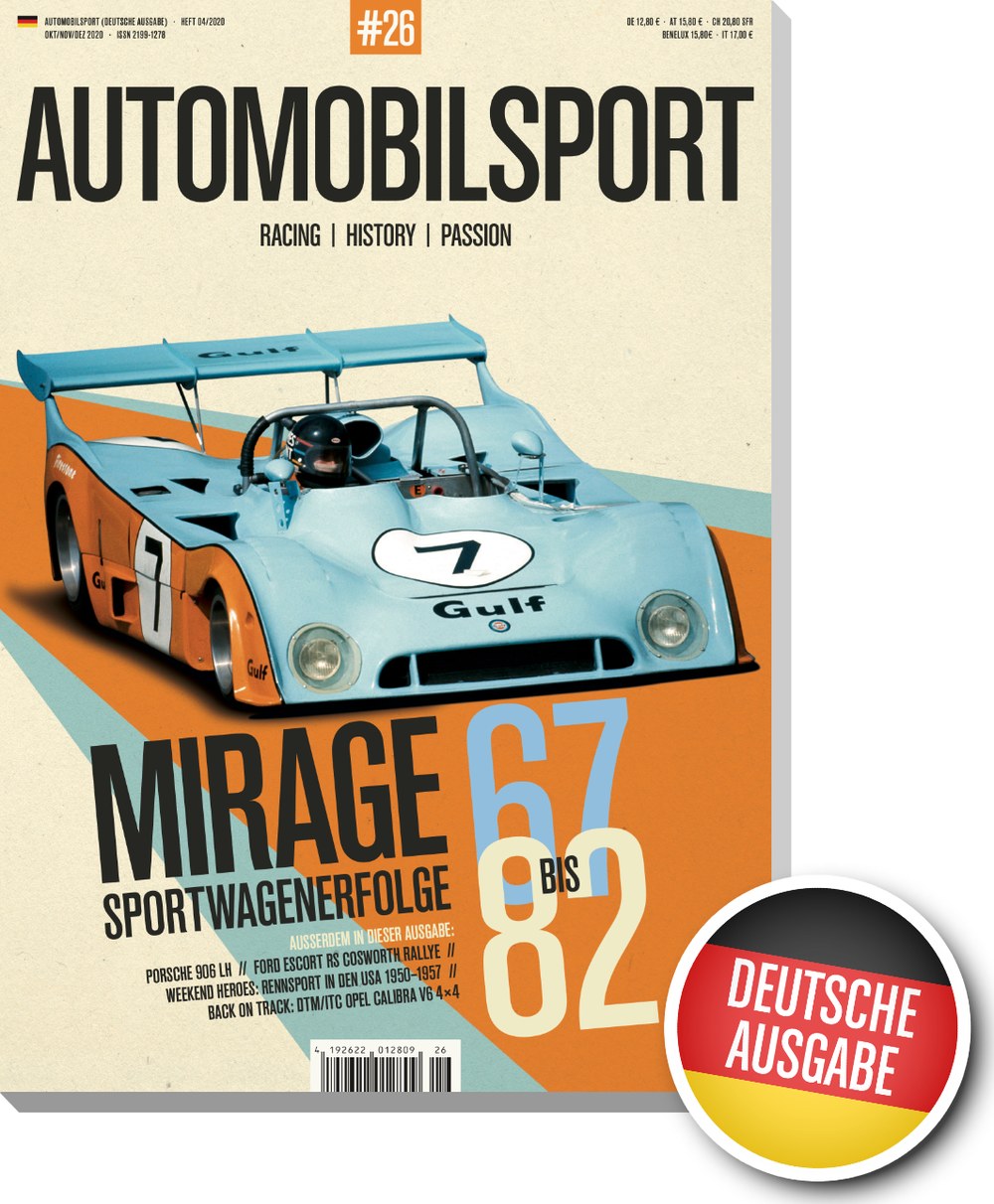 Automobilsport Magazin Deutschland 2020-04 Mirage Sportwagen Gulf Racing Sportwagenerfolge 1967-1982
