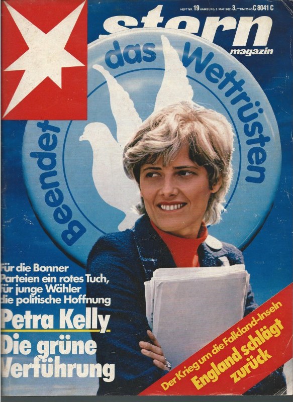 Stern Magazin Deutschland 1982-36 Petra Kelly