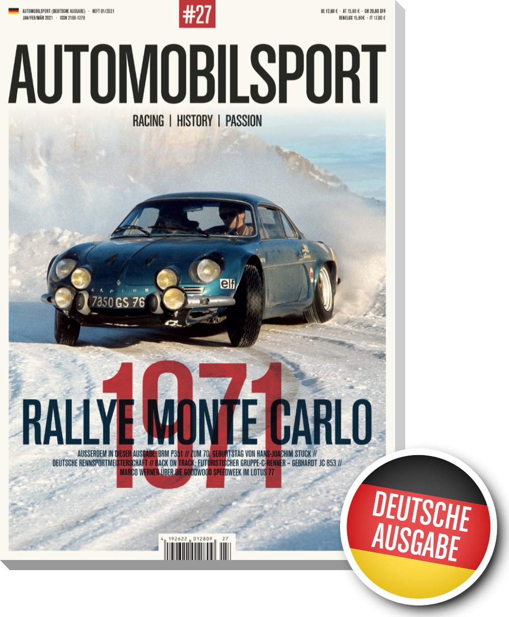 Automobilsport Magazin Deutschland 2021-27 Hans-Joachim Stuck