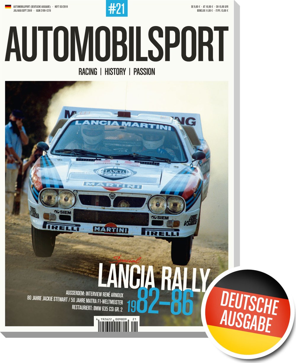 Automobilsport Magazin Deutschland 2019-03 Jackie Stewart René Arnoux