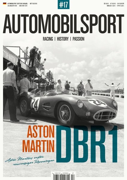 Automobilsport Magazin Deutschland 2018-17 Aston Martin DBR1