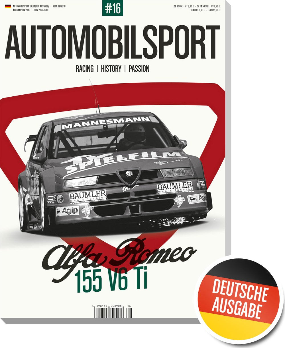 Automobilsport Magazin Deutschland 2018-02 Alfa Romeo 155 V6 Ti Motorsport Rennsport
