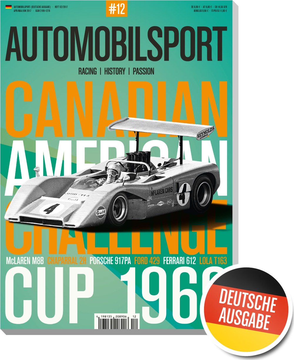 Automobilsport Magazin Deutschland 2017-02 McLaren M8B Chaparral 2H Porsche 917PA Ford 429 Ferrari 612