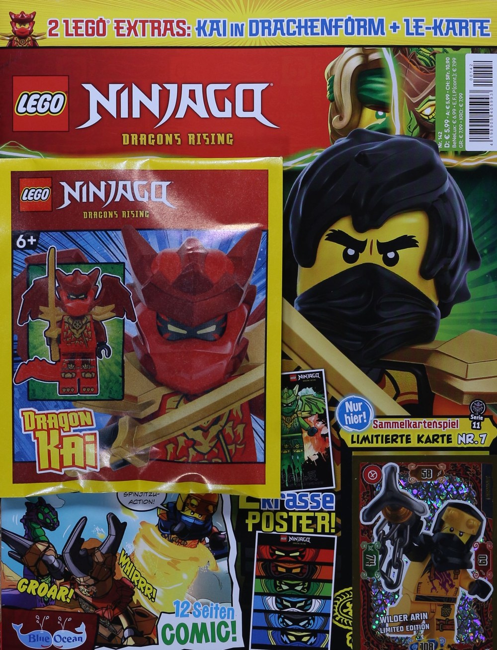 Lego Ninjago Magazin Deutschland 2026-142 Dragon Kai