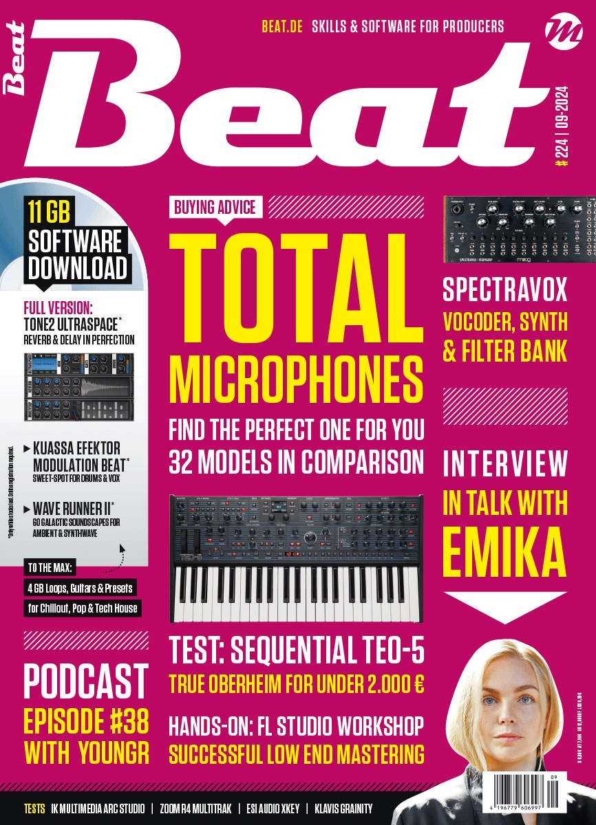 Beat English Magazin Deutschland 2024-09 Emika Youngr Sequential
