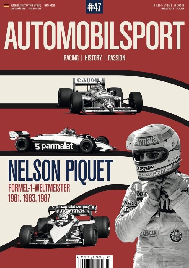 Automobilsport Magazin Deutschland 2026-01 Nelson Piquet