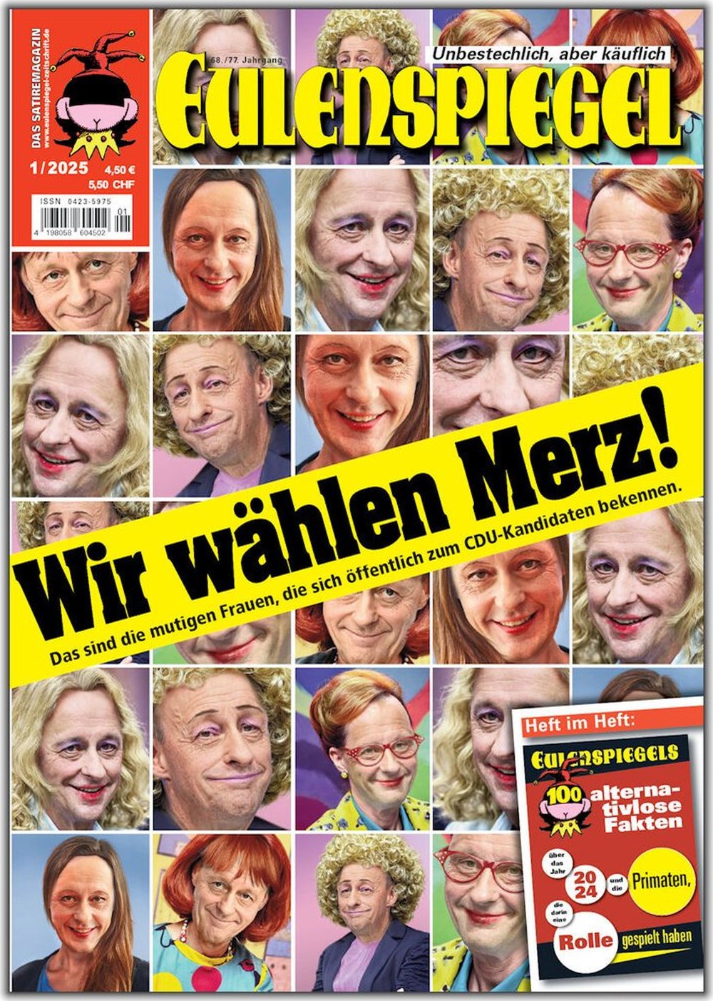 Eulenspiegel Magazin Deutschland 2025-01 Friedrich Merz