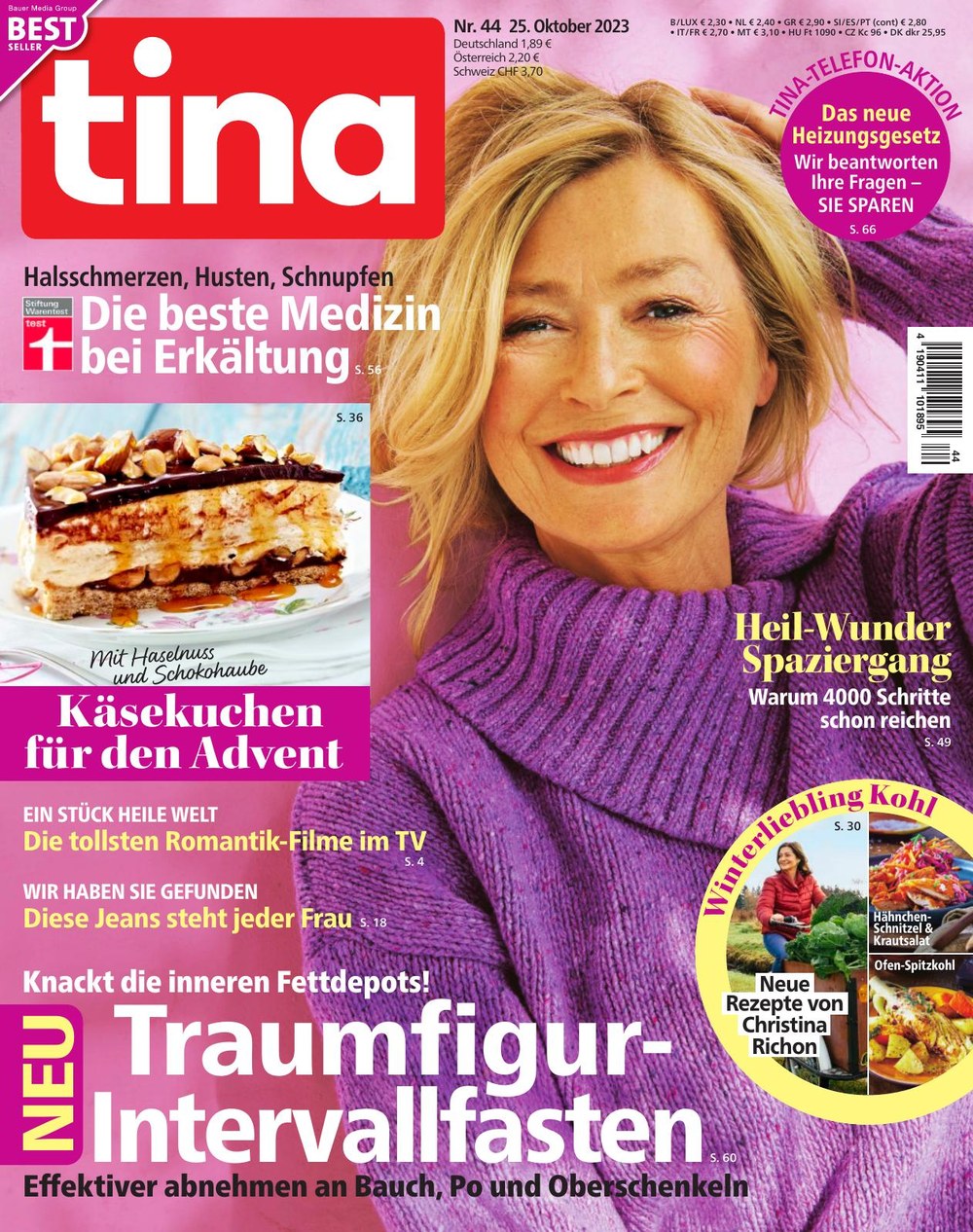 Tina Magazin Niederlande 2023-44 Christina Richon