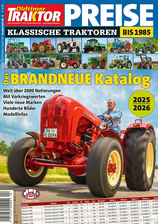 Oldtimer Traktor Revista Alemania 2024-04 Edición original