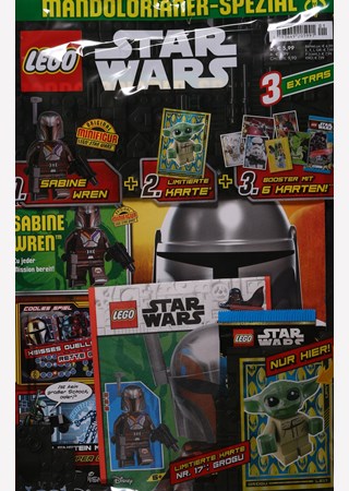 Lego Star Wars Magazin Deutschland 2024-01 Qui-Gon Jinn Luke Skywalker