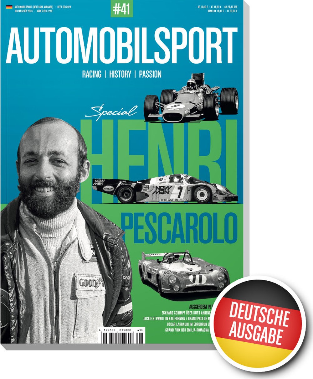 Automobilsport Magazin Deutschland 2024-03 Henri Pescarolo Jackie Stewart Kurt Ahrens Oscar Larrauri