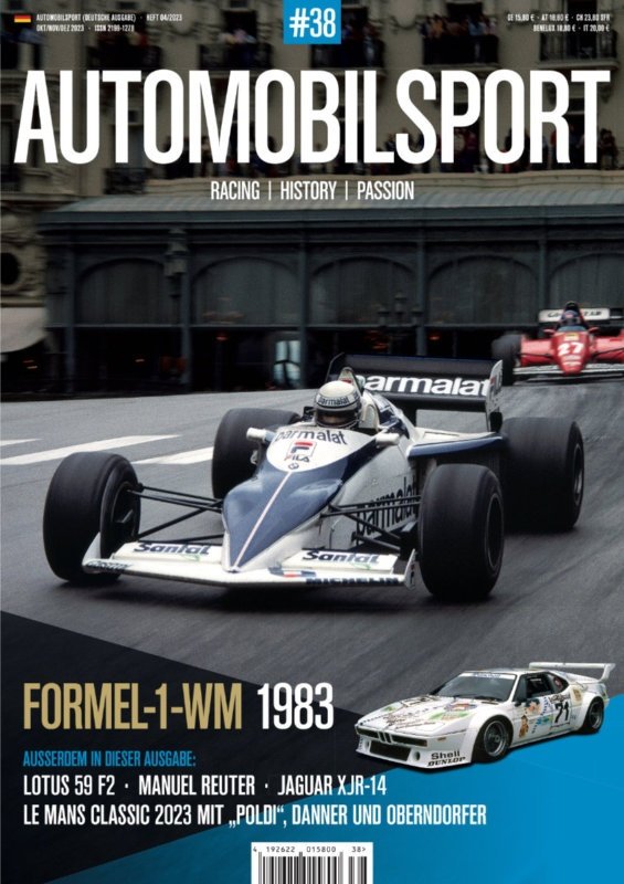Automobilsport Magazin Deutschland 2023-04 Nelson Piquet Manuel Reuter